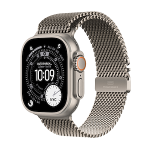 Apple Watch ULTRA 3 49mm Medium GPS+Cellular Titanio Naturale Loop Milanese Titanio